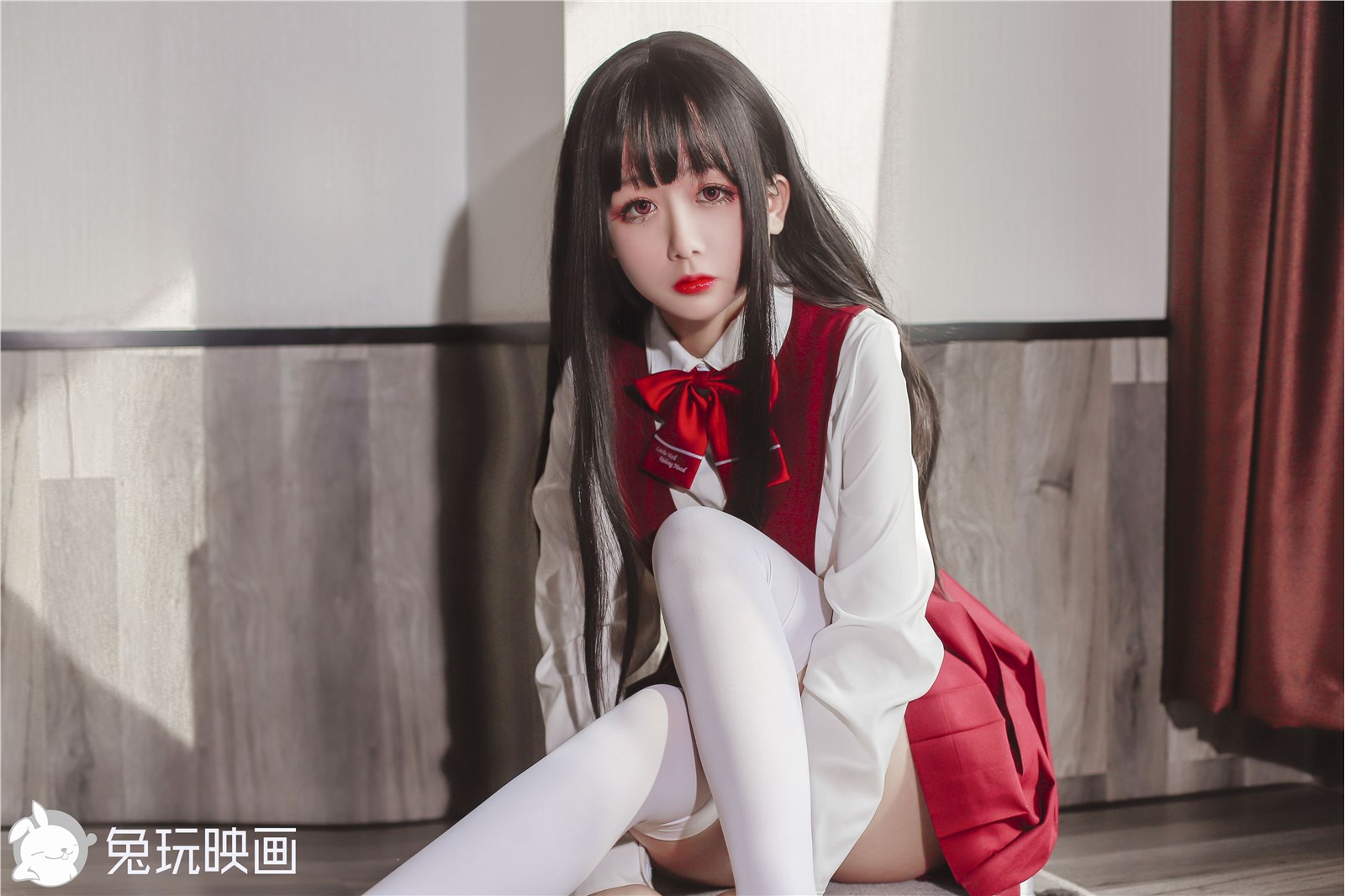 Sunaijiao VOL.045 in a red dress(29)